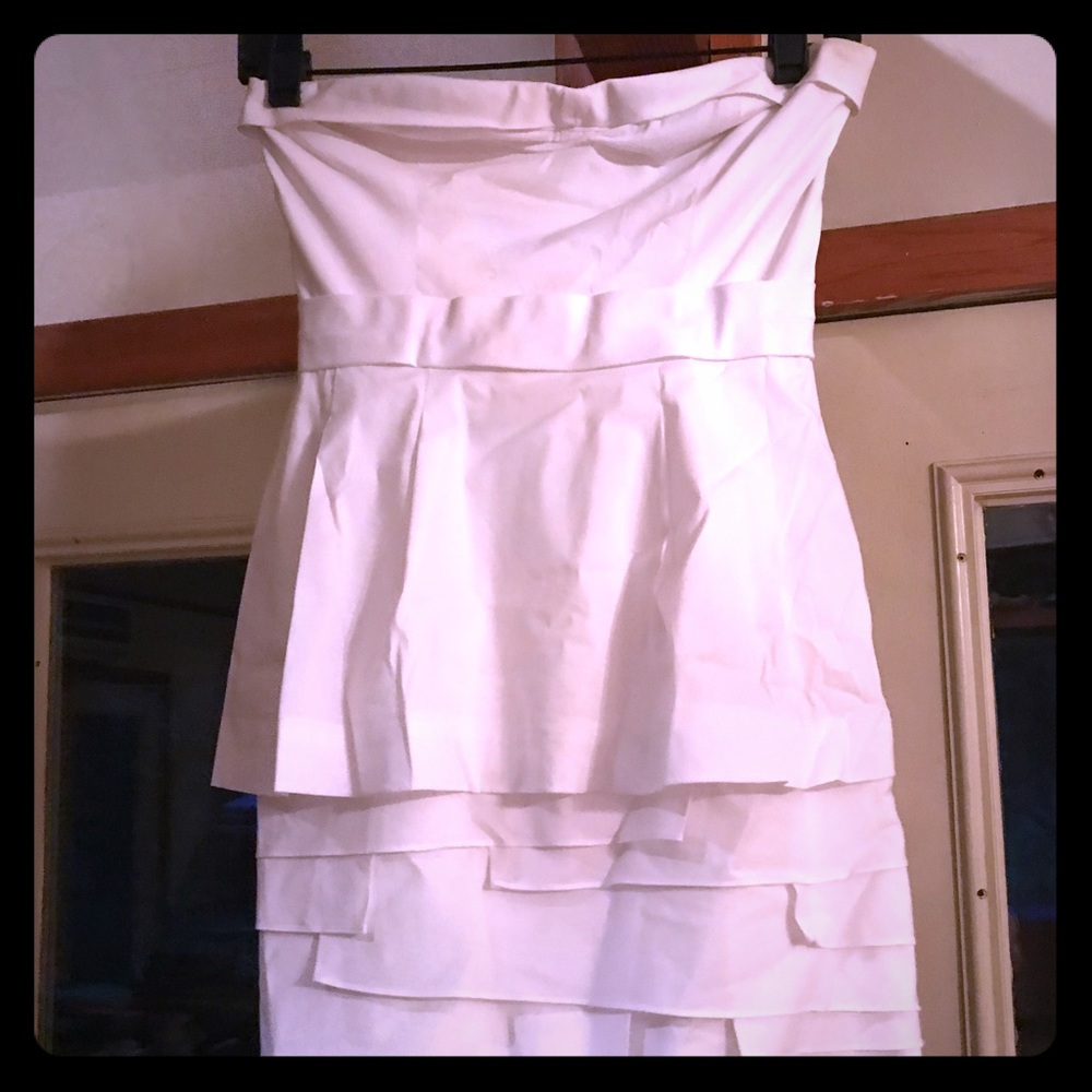 White BCBG Dress